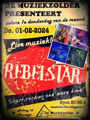 240122 Rebelstar Poster Muziekzolder